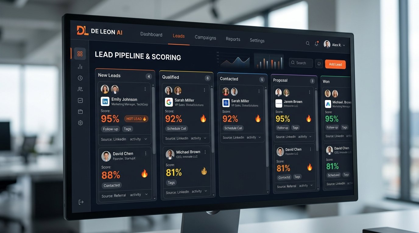 Qualificação Preditiva de Leads e CRM Inteligente com IA